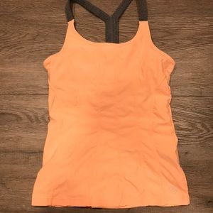 MPGSport tangerine workout tank top just like lulu